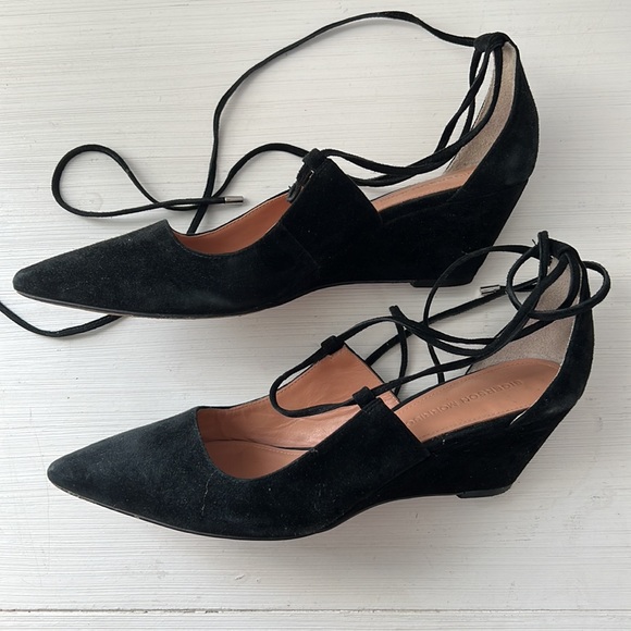 Sigerson Morrison black suede flats 🥿 - Picture 2 of 5